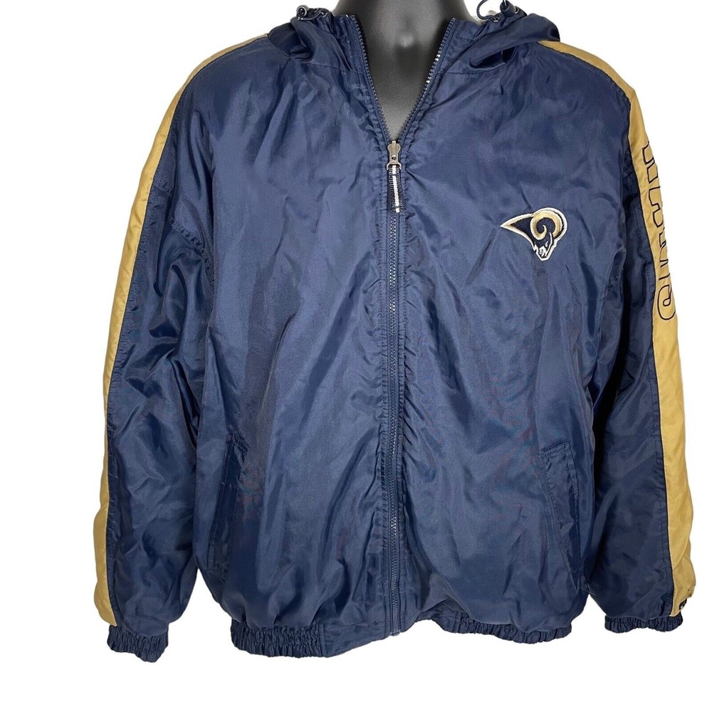 Vintage XL Rare Puma St‎ Louis Rams Reversible Jacket Men’s NFL